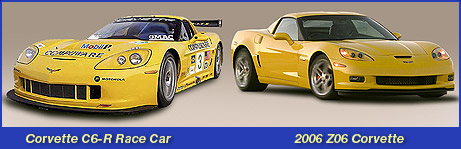 Corvette C6-R Race Car 2006 Z06 Corvette