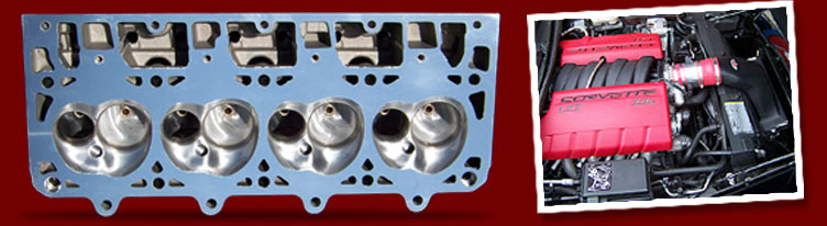 BN7 Nedhead Corvette Cylinder Head, LS7 Corvette Engine