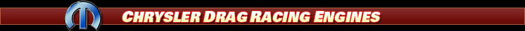 Chrysler Racing Engines