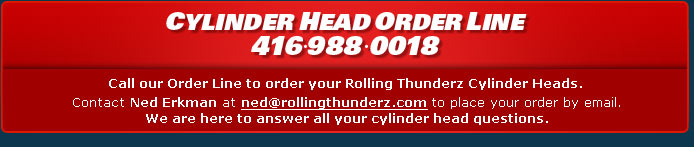 Cylinder Head Order Line 416-988-0018